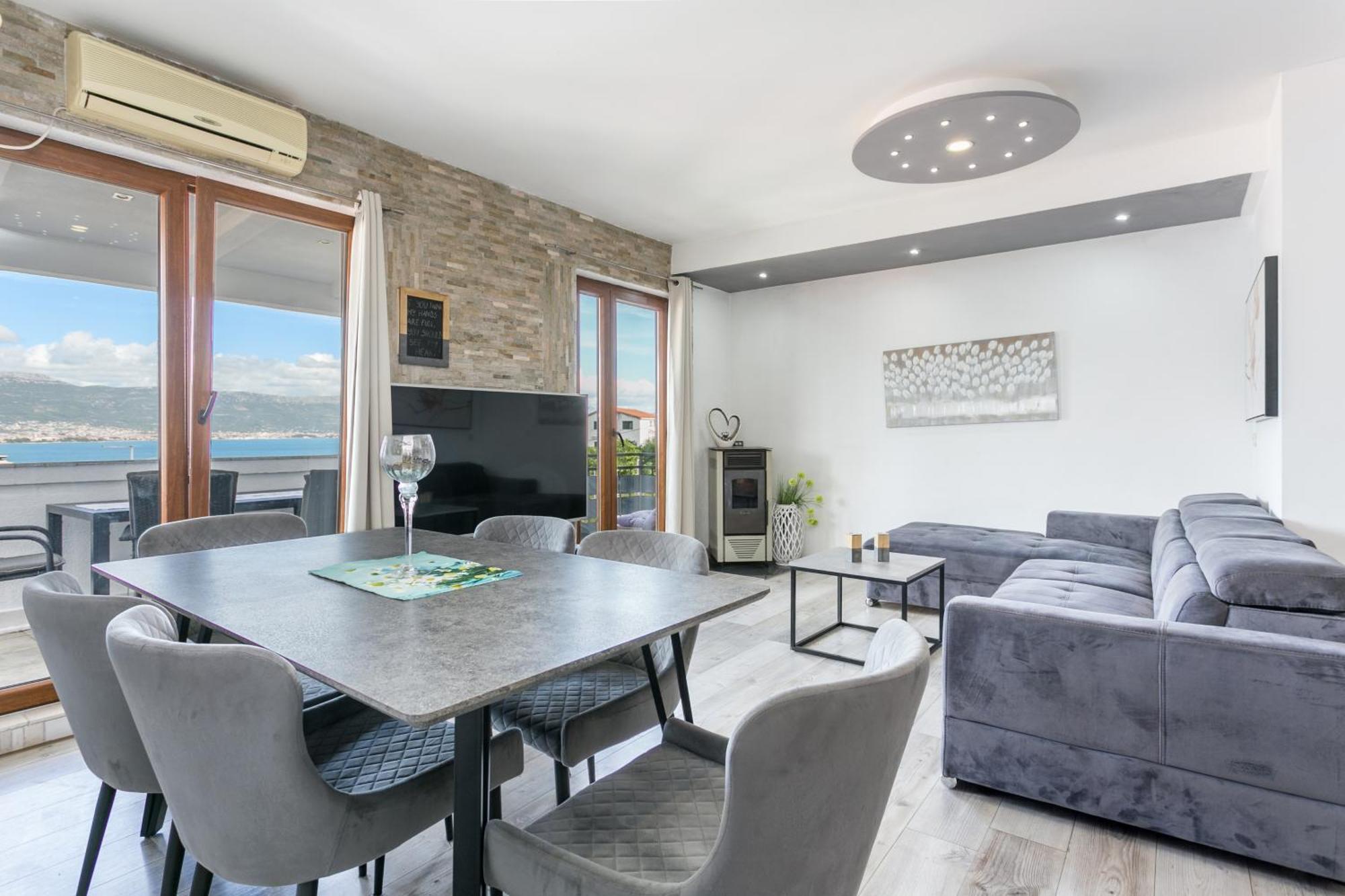 טרוגיר Apartments With A Parking Space Mastrinka, Ciovo - 4324 חדר תמונה